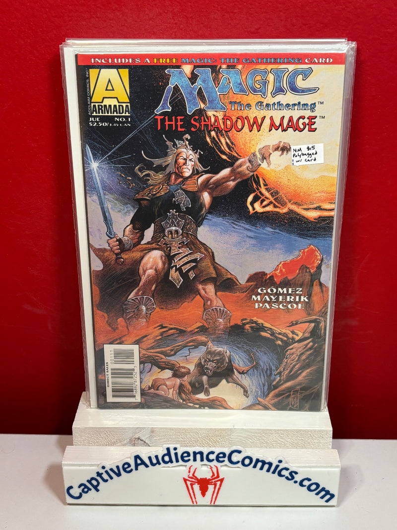 Magic: the Gathering - The Shadow Mage #1 - Polybagged w/ Card - NM