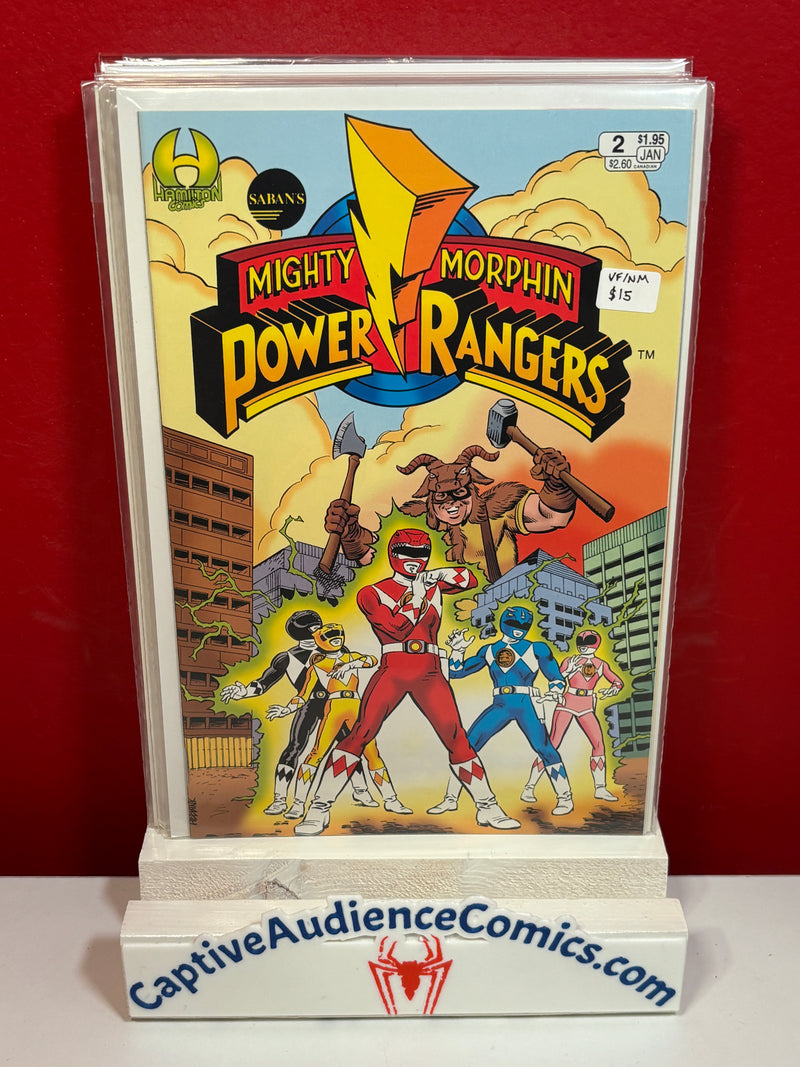Mighty Morphin Power Rangers, Vol. 1 #2 - VF/NM