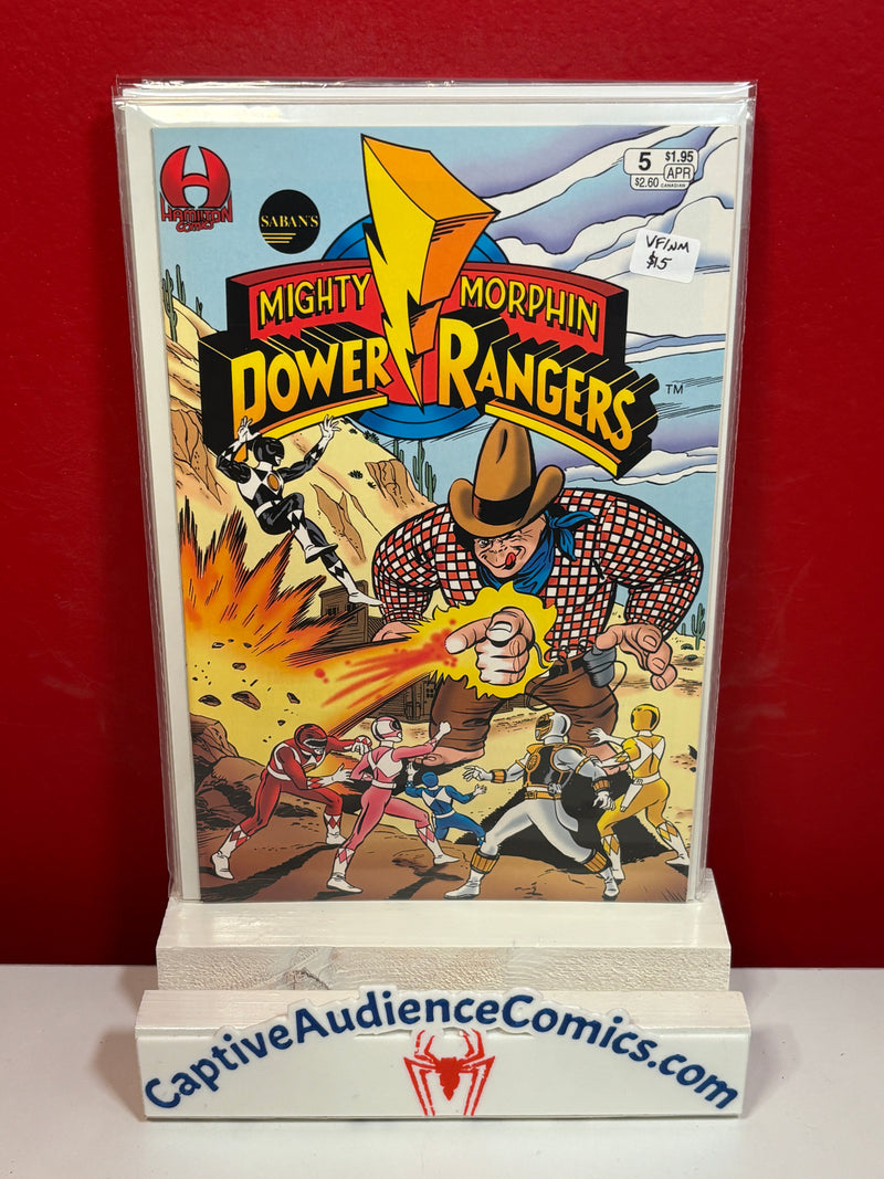 Mighty Morphin Power Rangers, Vol. 1 #5 - VF/NM