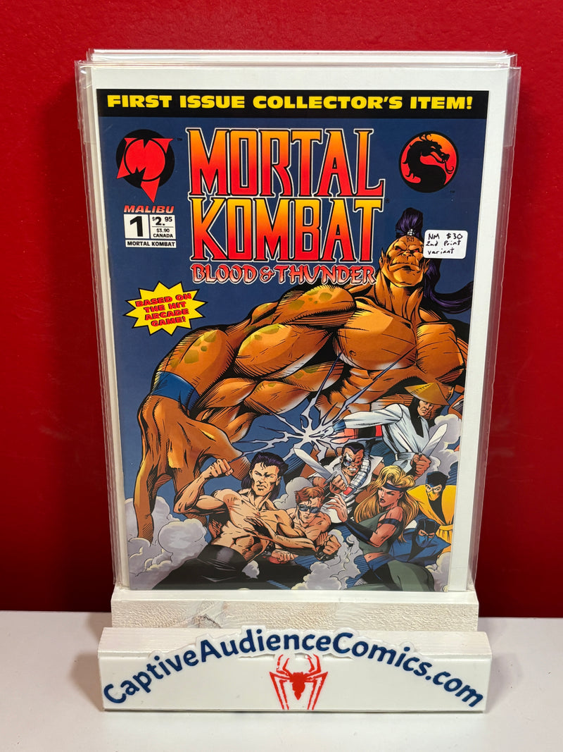 Mortal Kombat: Blood & Thunder #1 - 2nd Print Variant - NM