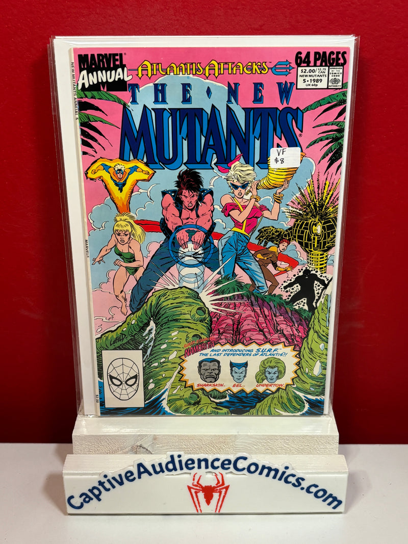 New Mutants, Vol. 1 Annual #5 - VF