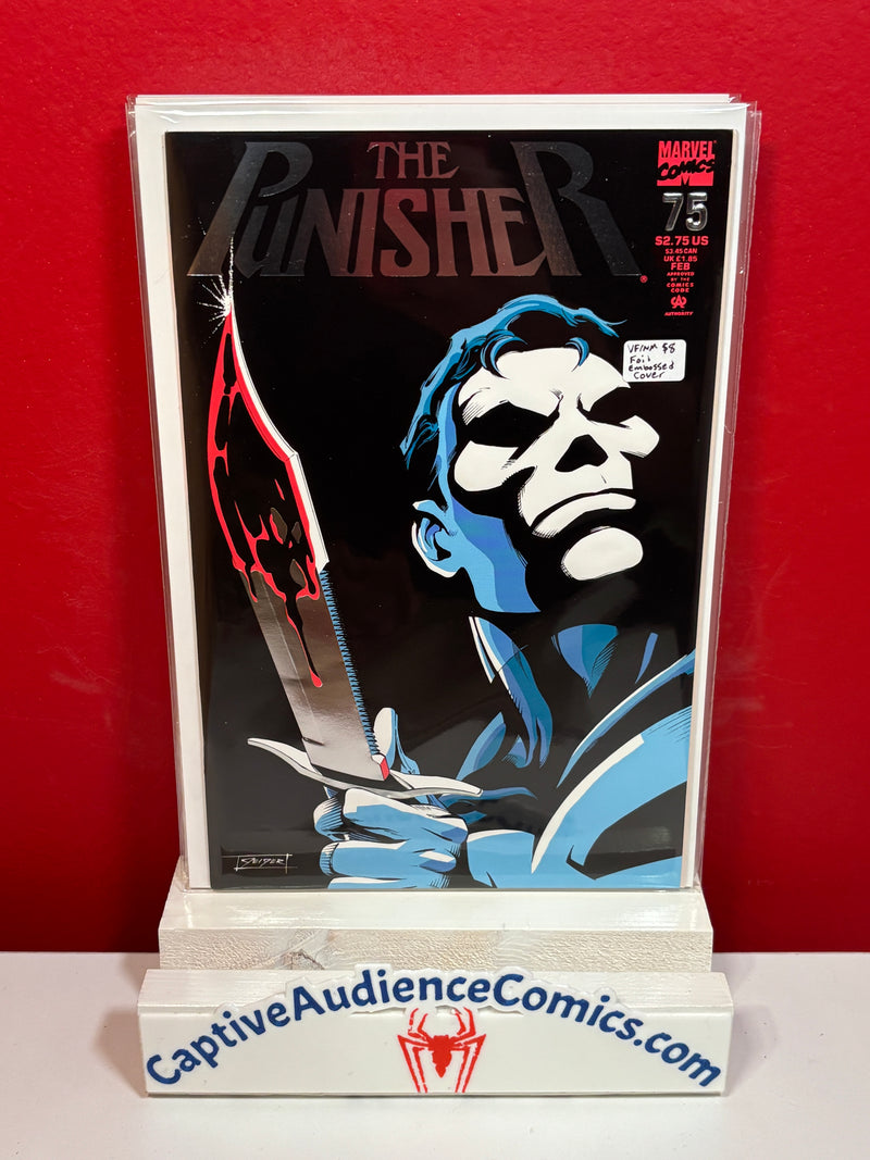 Punisher, The Vol. 2 #75 - Foil Embossed Cover - VF/NM