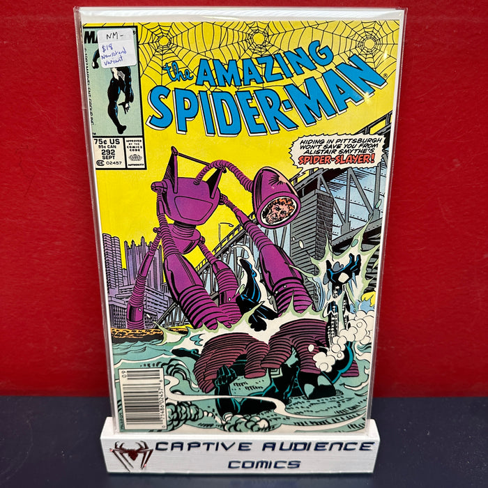 Amazing Spider-Man, The Vol. 1 #292 - Newsstand Variant - NM-