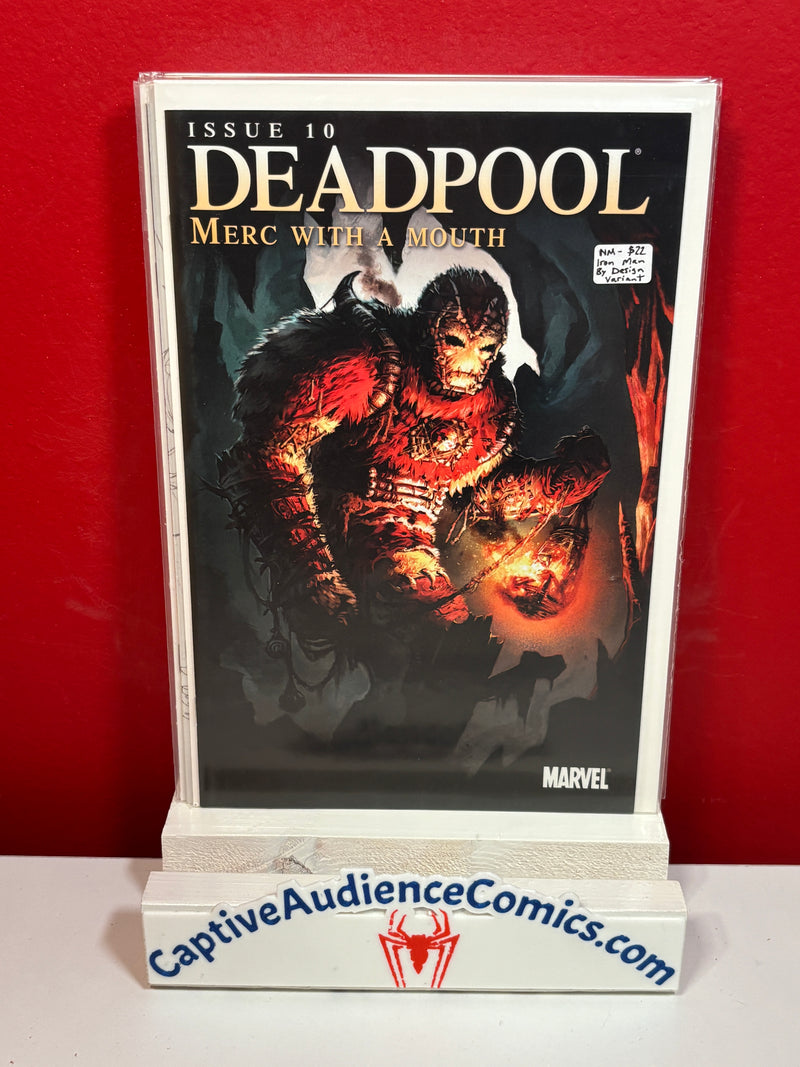 Deadpool: Merc With a Mouth #10 - Iron Man By Design Variant - NM-