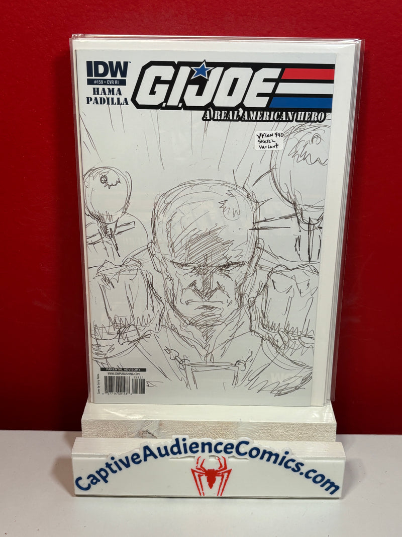 G.I. Joe: A Real American Hero, Vol. 1 #159 - Sketch Variant - VF/NM