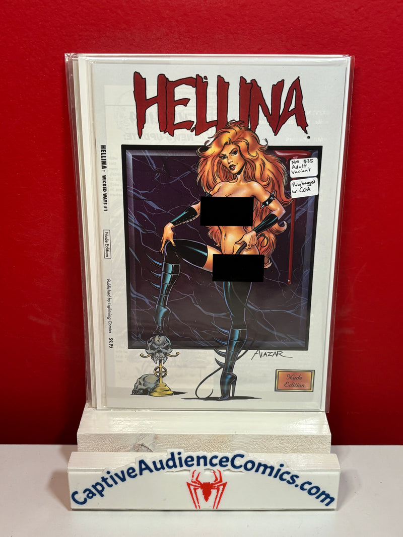 Hellina: Wicked Ways #1 - Adult Variant - Polybagged w/ COA - NM