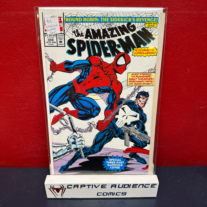 Amazing Spider-Man, The Vol. 1 #358 - Wrapaournd Gatefold Cover - NM-