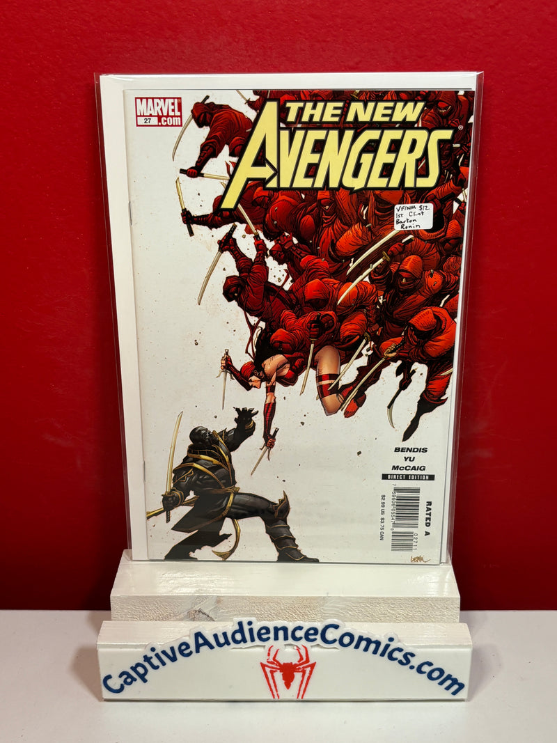 New Avengers, Vol. 1 #27 - 1st Clint Barton Ronin - VF/NM