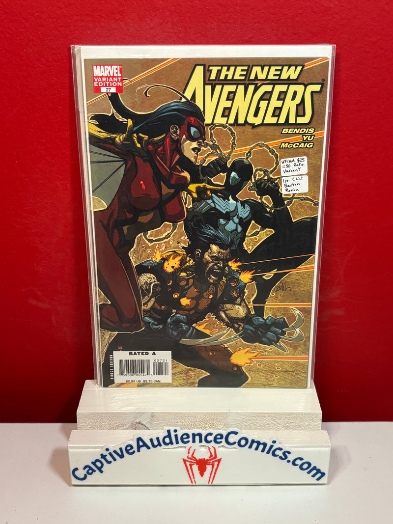 New Avengers, Vol. 1 #27 - 1:50 Ratio Variant - 1st Clint Barton Ronin - VF/NM