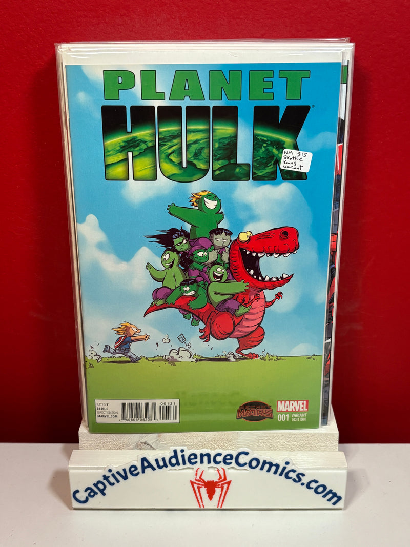 Planet Hulk #1 - Skottie Young Variant - NM