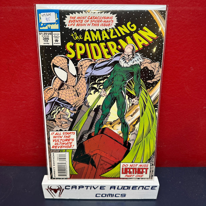 Amazing Spider-Man, The Vol. 1 #386 - VF/NM