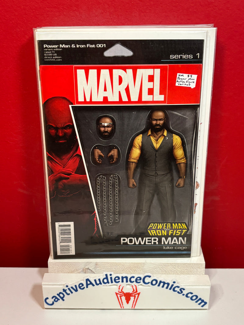 Power Man and Iron Fist, Vol. 3 #1 - Power Man Action Figure Variant - NM