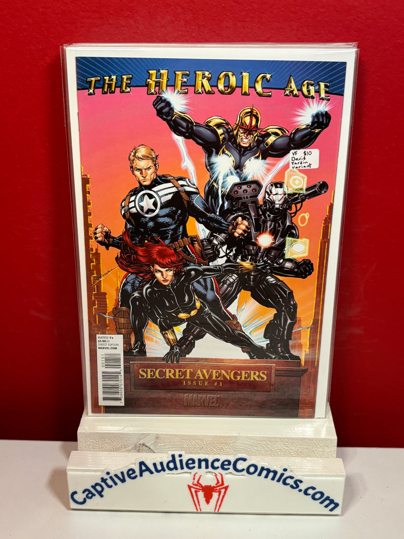 Secret Avengers, Vol. 1 #1 - David Yardin Variant - VF