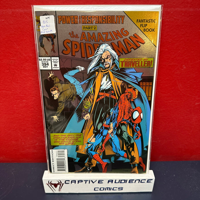 Amazing Spider-Man, The Vol. 1 #394 - Holo Foil Cover Flip Back - NM