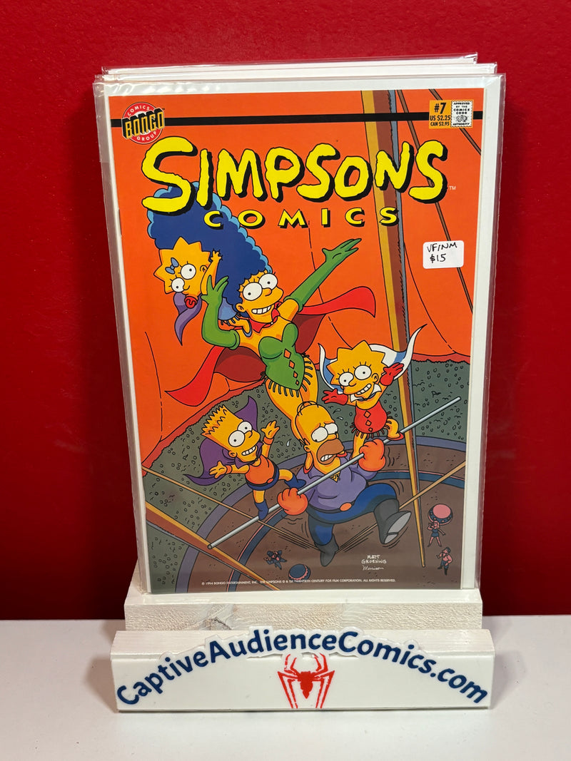 Simpsons Comics #7 - VF/NM