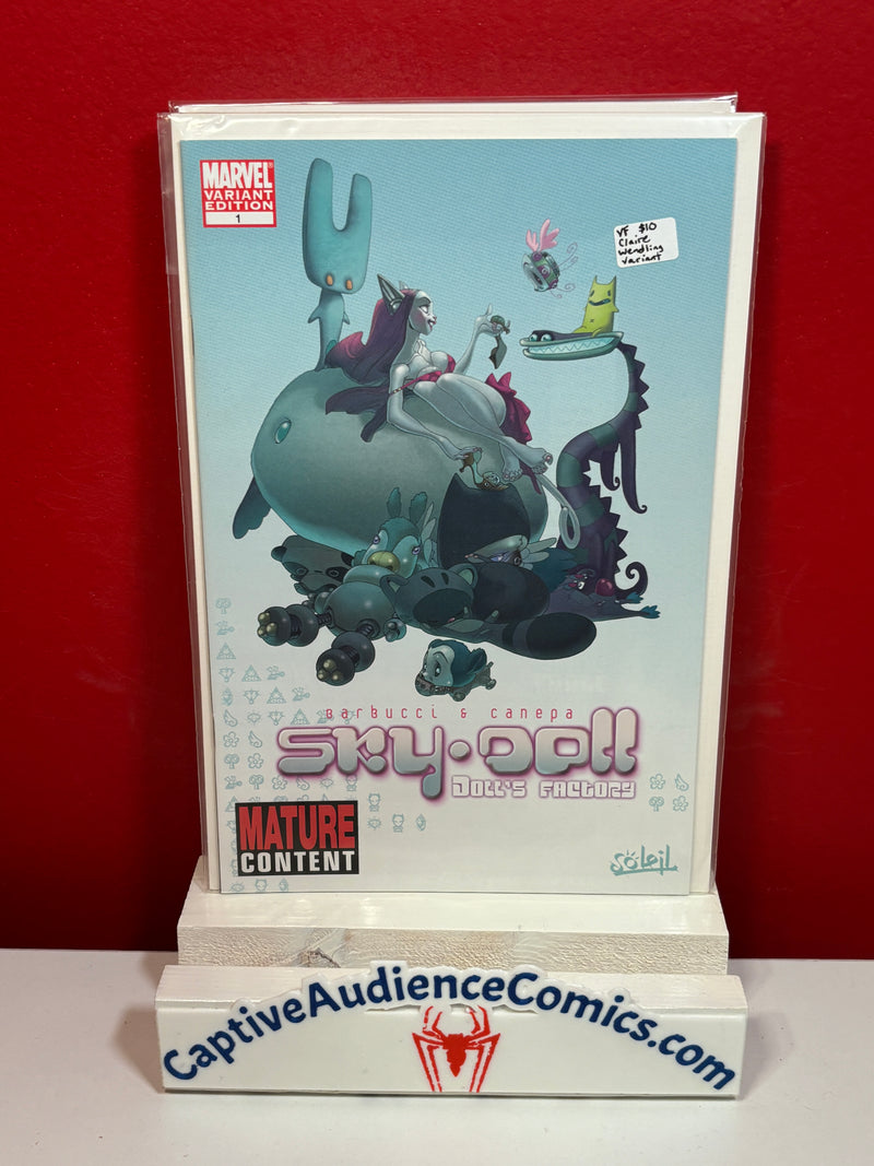 Sky Doll: Doll Factory #1 - Claire Wendling Variant - VF