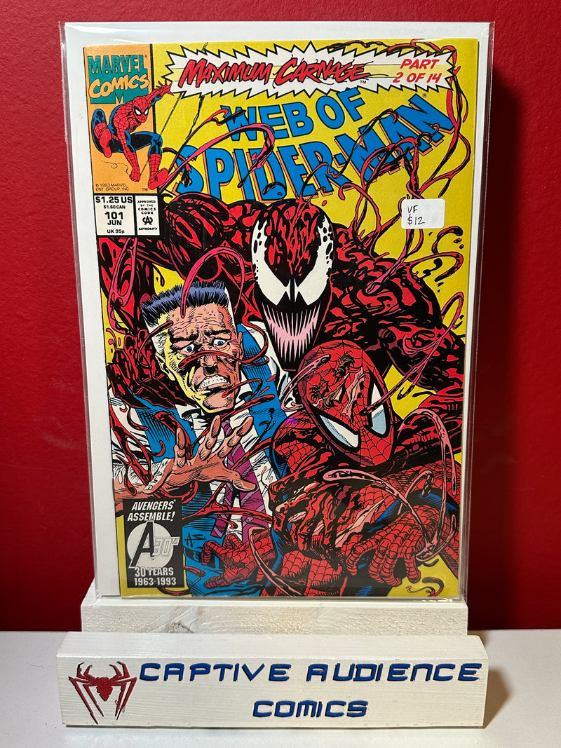 Web of Spider-Man, Vol. 1 #101 - VF