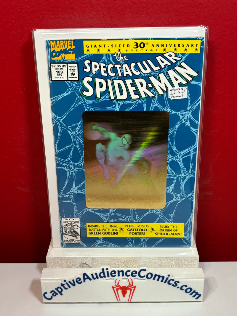 Spectacular Spider-Man, The Vol. 1 #189 - 2nd Print Variant - VF/NM