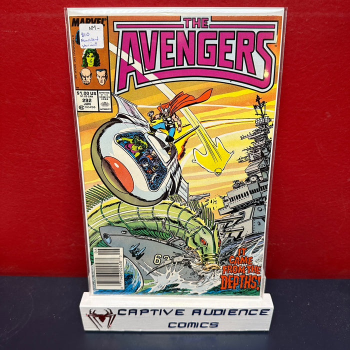 Avengers Vol. 1 #292 - Newsstand Variant - NM-