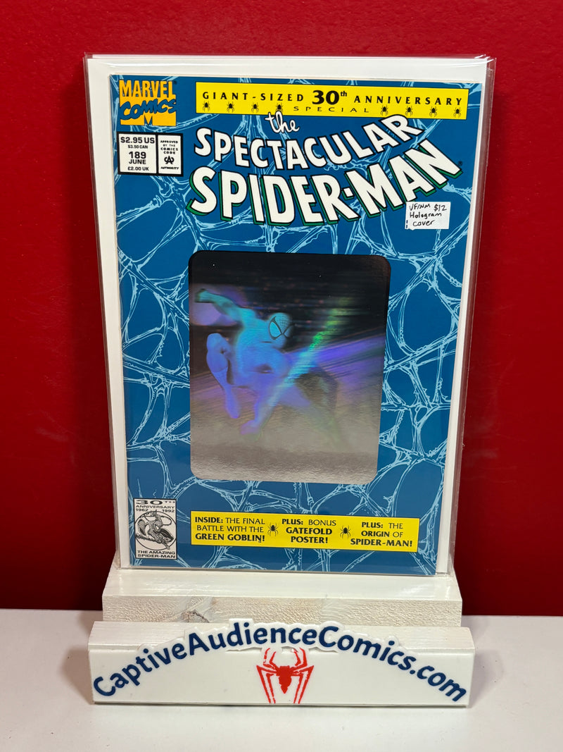 Spectacular Spider-Man, The Vol. 1 #189 - Hologram Cover - VF/NM