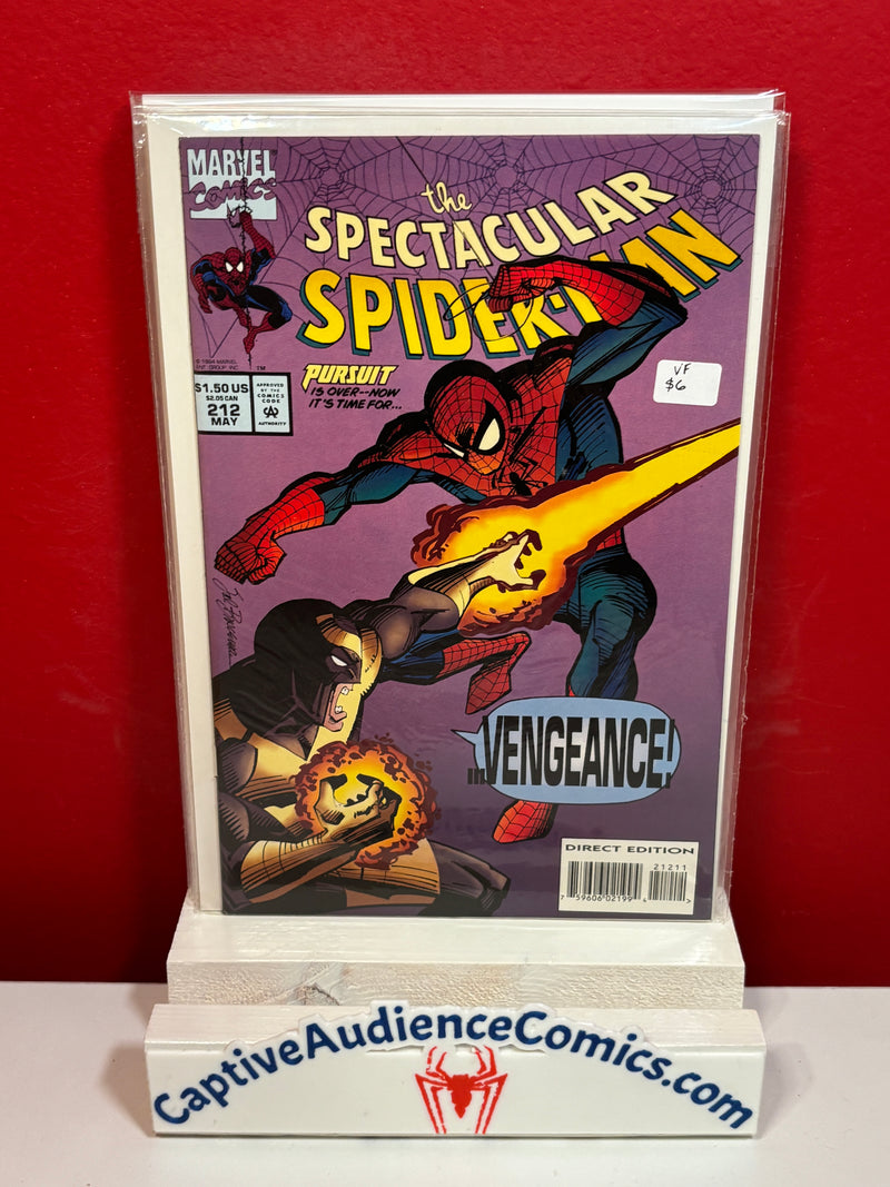 Spectacular Spider-Man, The Vol. 1 #212 - VF