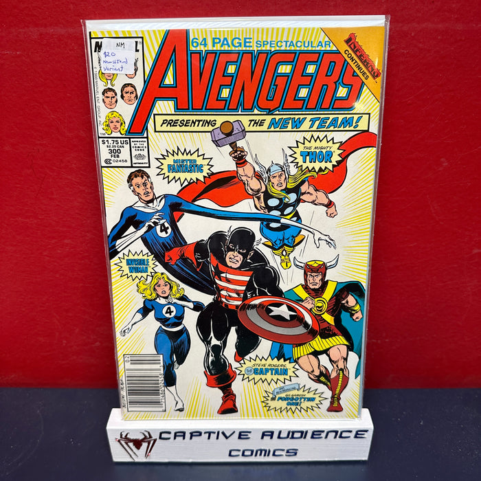 Avengers Vol. 1 #300 - Newsstand Variant - NM