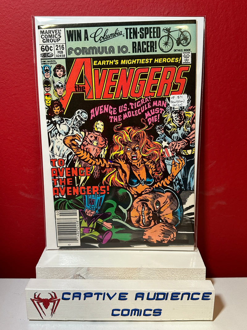 Avengers, The Vol. 1 #216 - Newsstand Variant - VF