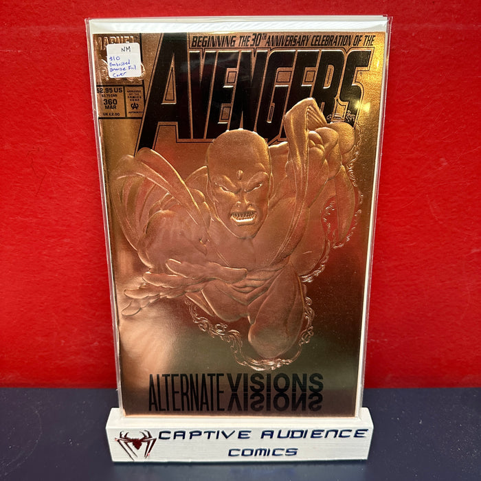 Avengers, The Vol. 1 #360 - Embossed Bronze Foil Cover - NM