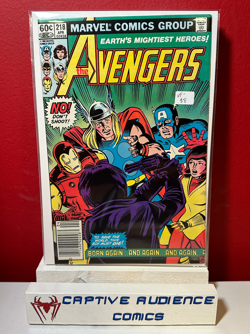 Avengers, The Vol. 1 #218 - VF-