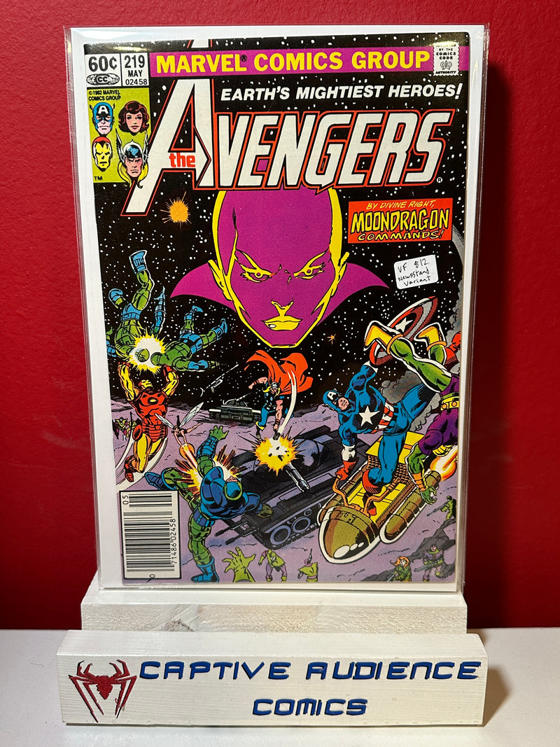 Avengers, The Vol. 1 #219 - Newsstand Variant - VF