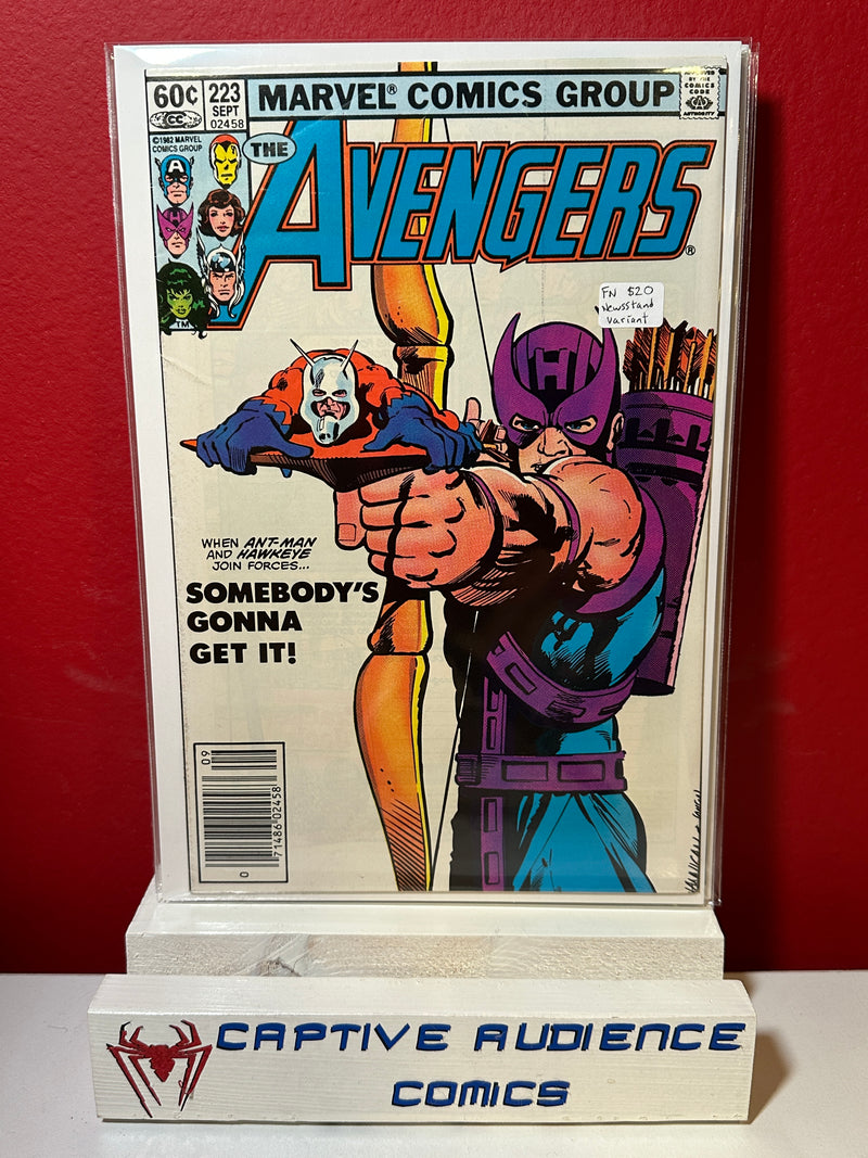 Avengers, The Vol. 1 #223 - Newsstand Variant - FN