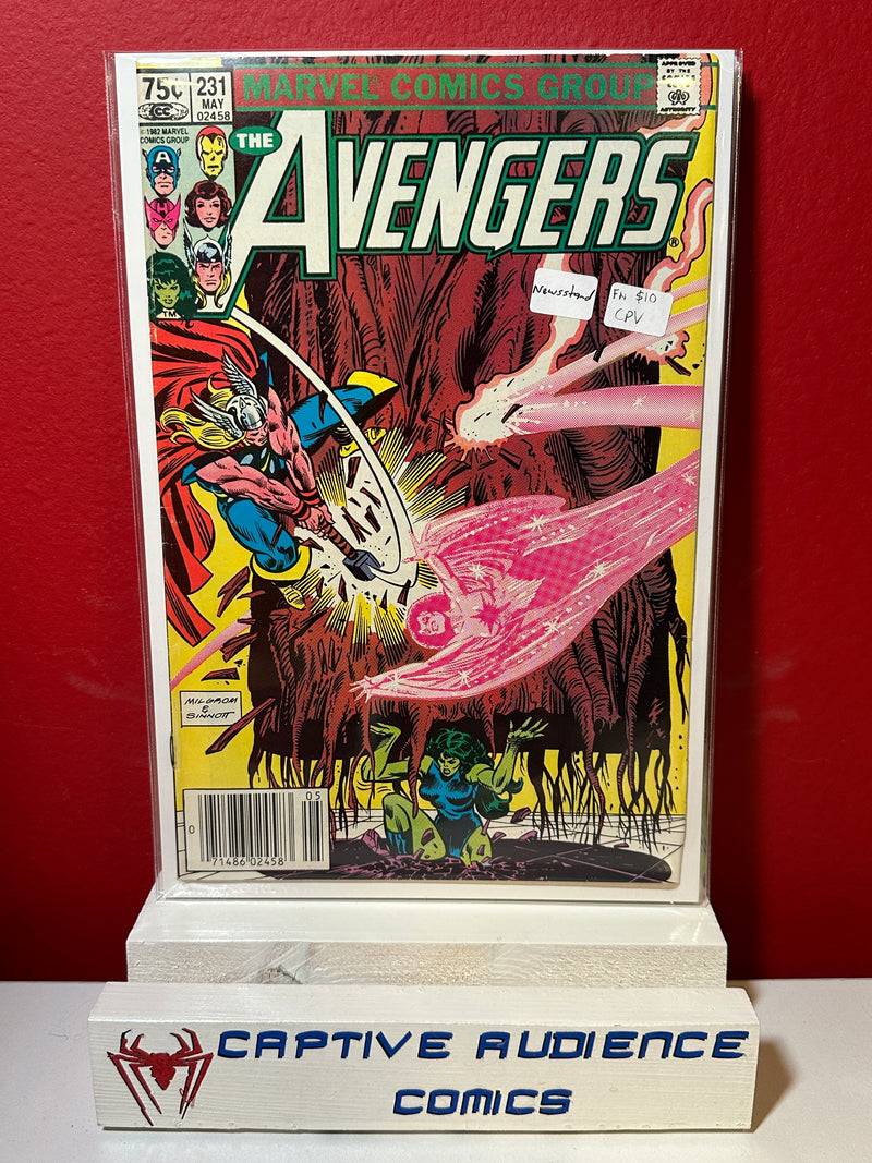 Avengers, The Vol. 1 #231 - Newsstand CPV - FN