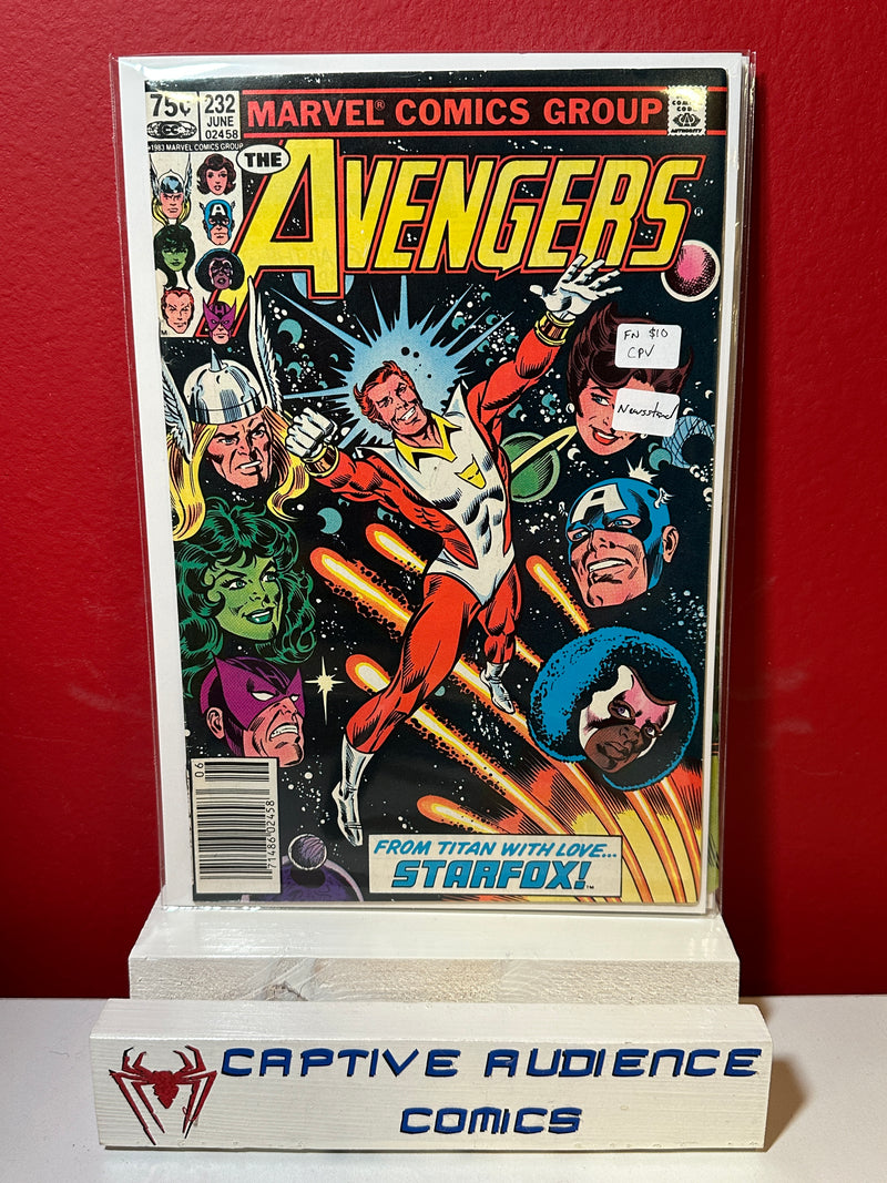Avengers, The Vol. 1 #232 - Newsstand CPV - FN