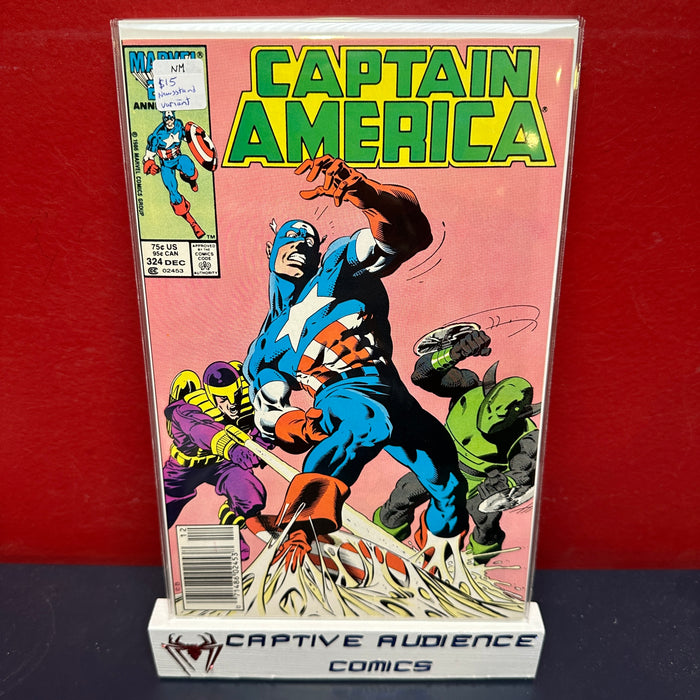 Captain America, Vol. 1 #324 - Newsstand Variant - NM