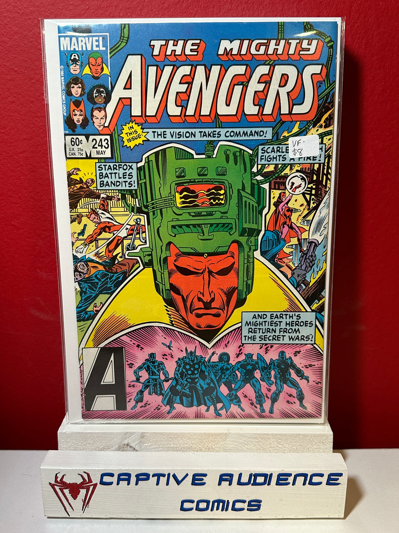 Avengers, The Vol. 1 #243 - VF-