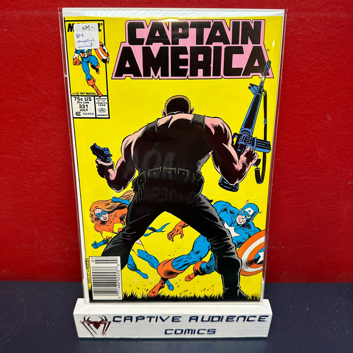 Captain America, Vol. 1 #331 - Newsstand Variant - NM-