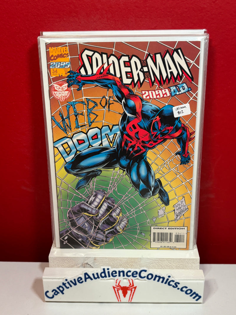 Spider-Man 2099, Vol. 1 #34 - VF/NM