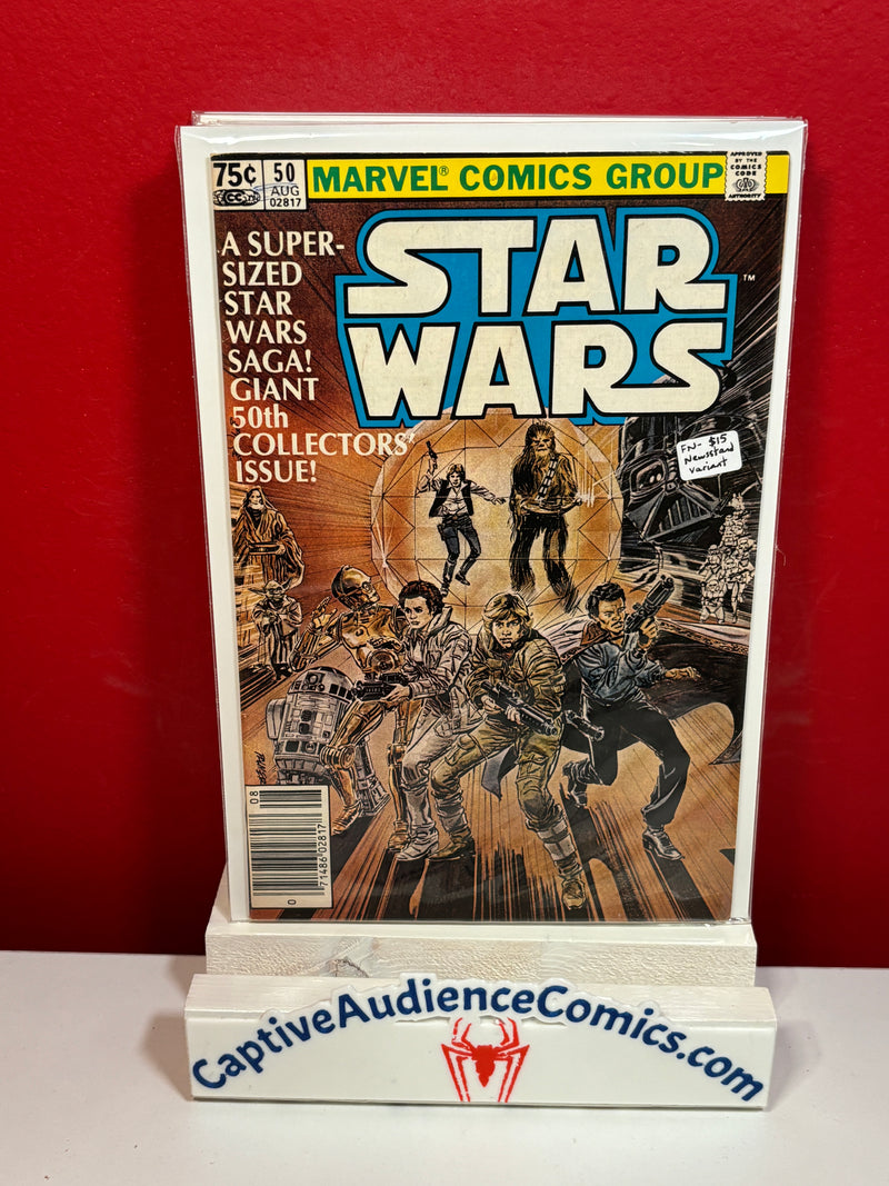 Star Wars, Vol. 1 #50 - Newsstand Variant - FN-
