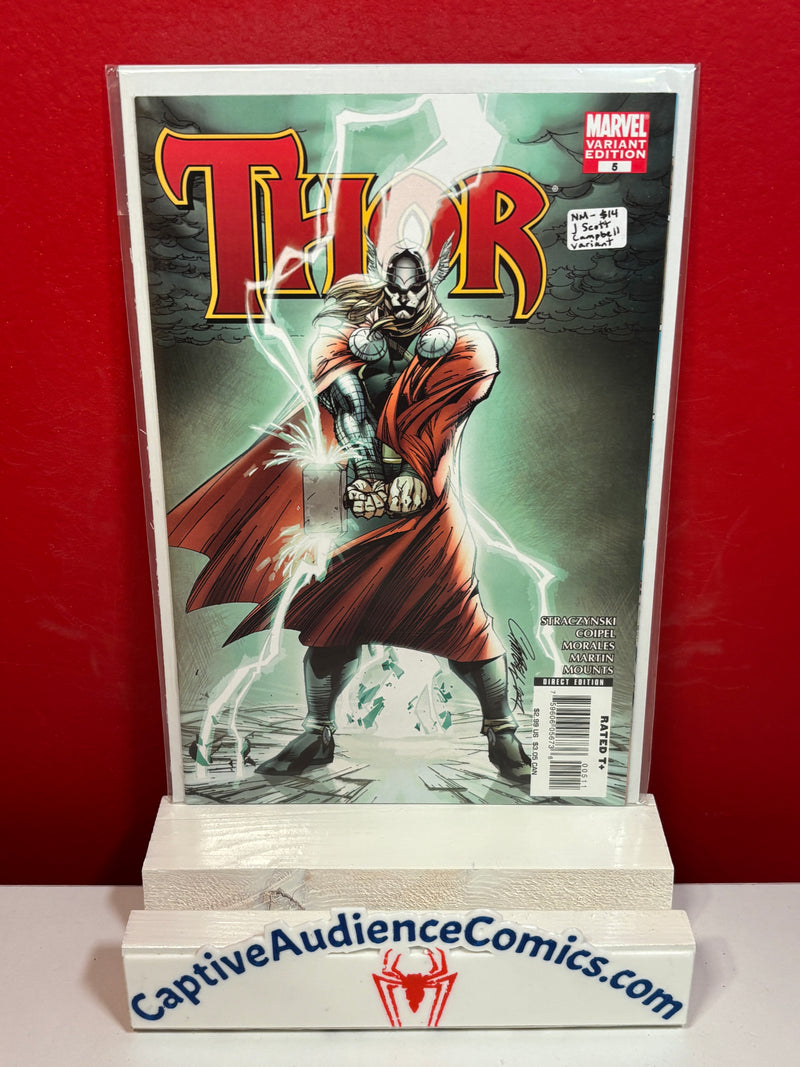 Thor, Vol. 3 #5 - J Scott Campbell Variant - NM-
