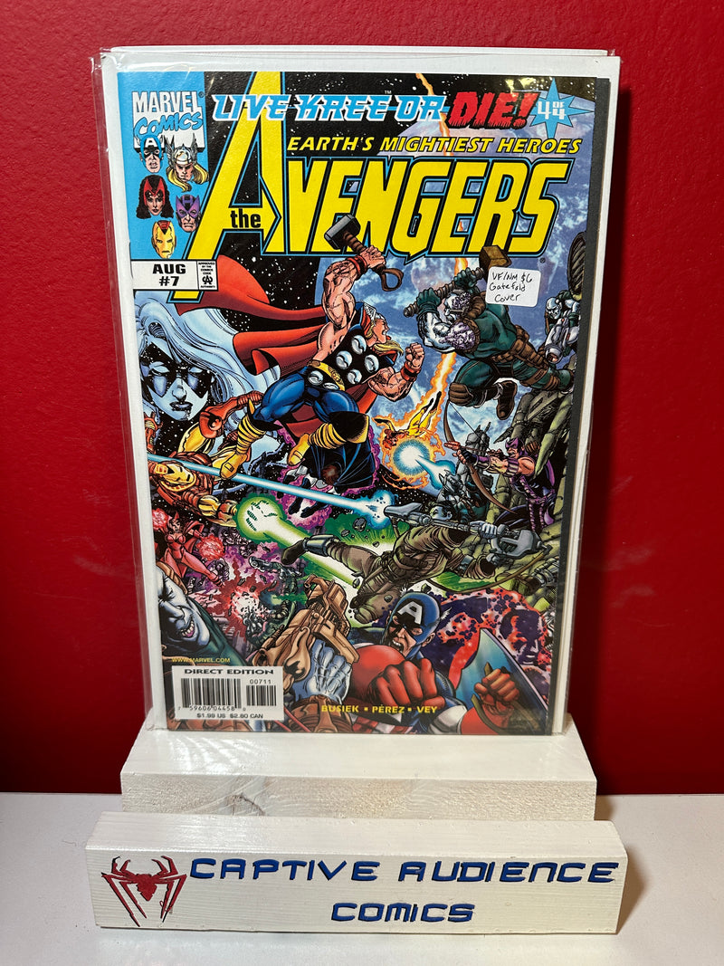 Avengers, The Vol. 1 #7 - Gatefold Cover - VF/NM