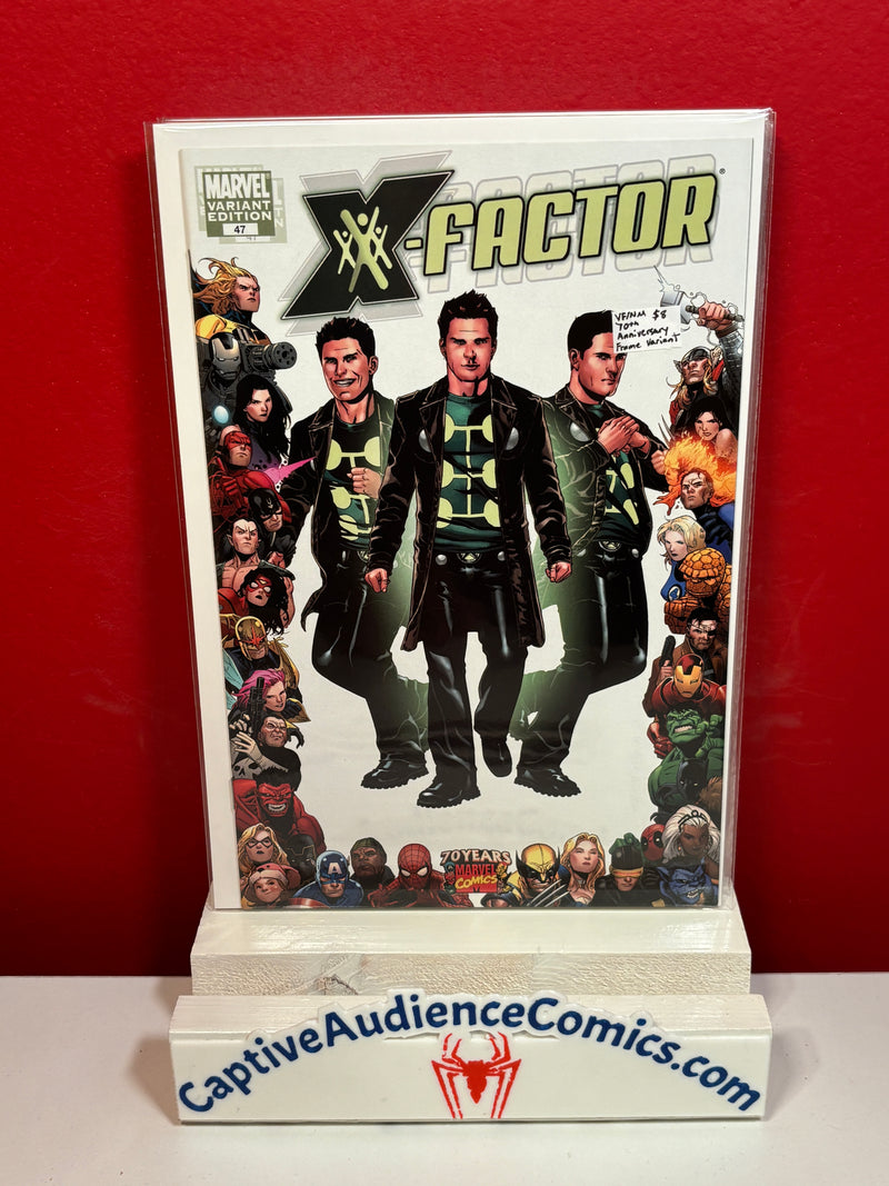 X-Factor, Vol. 3 #47 - 70th Anniversary Frame Variant - VF/NM