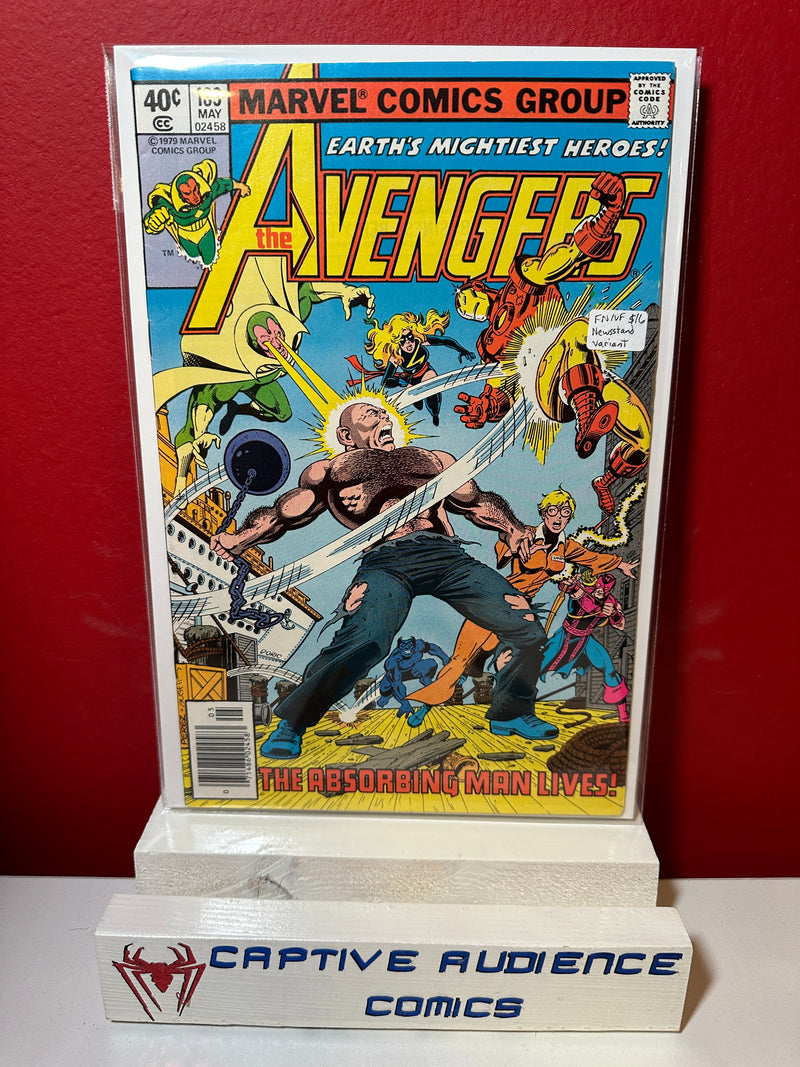 Avengers, The Vol. 1 #183 - Newsstand Variant - FN/VF
