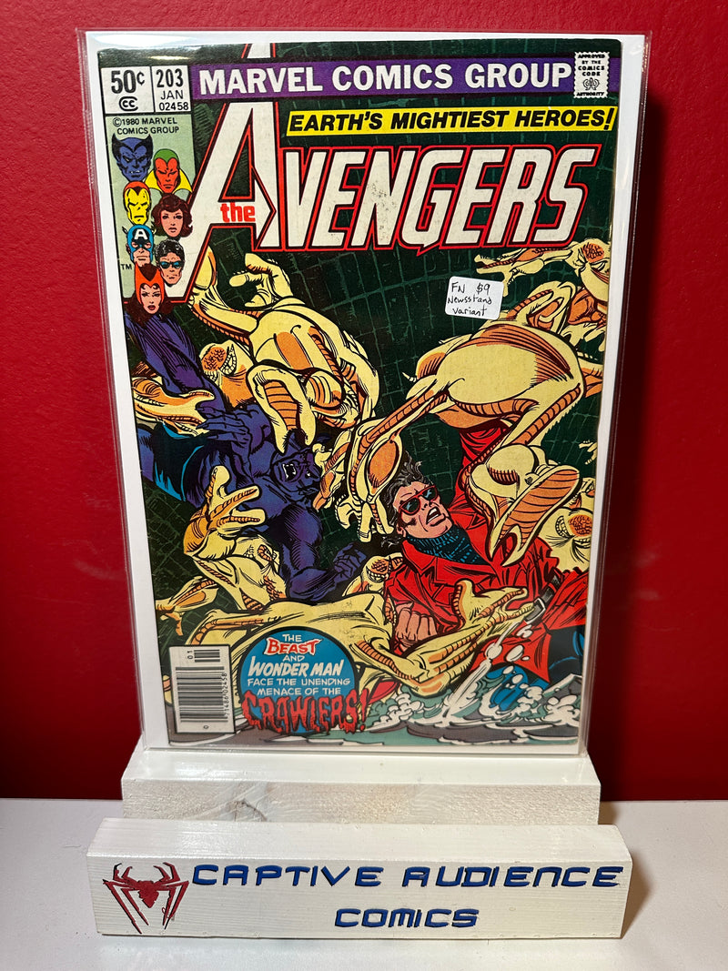 Avengers, The Vol. 1 #203 - Newsstand Variant - FN