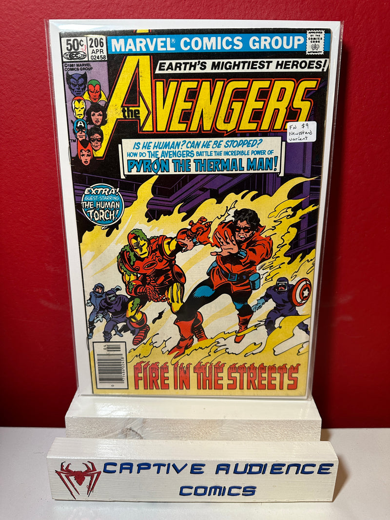 Avengers, The Vol. 1 #206 - Newsstand Variant - FN