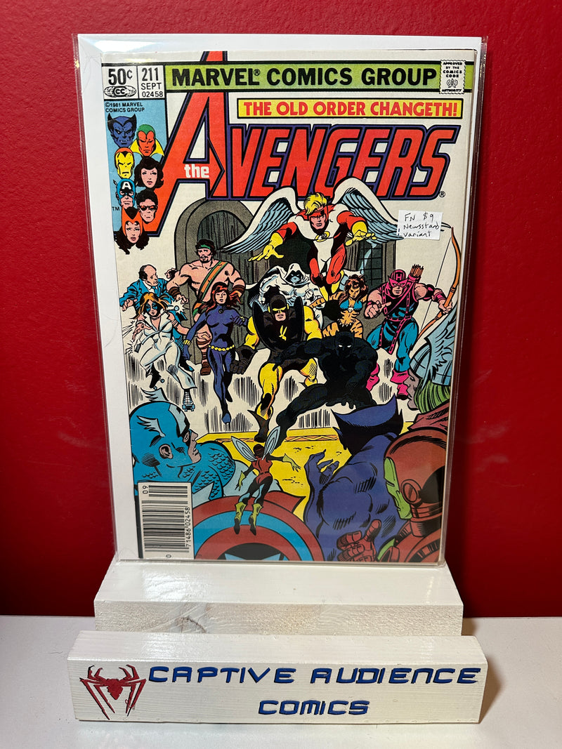 Avengers, The Vol. 1 #211 - Newsstand Variant - FN