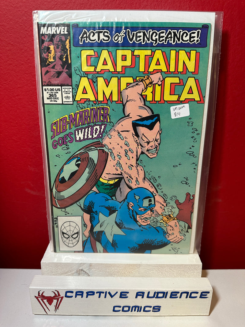 Captain America, Vol. 1 #365 - VF/NM