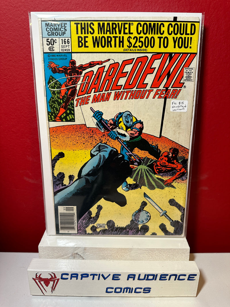 Daredevil, Vol. 1 #166 - Newsstand Variant - FN