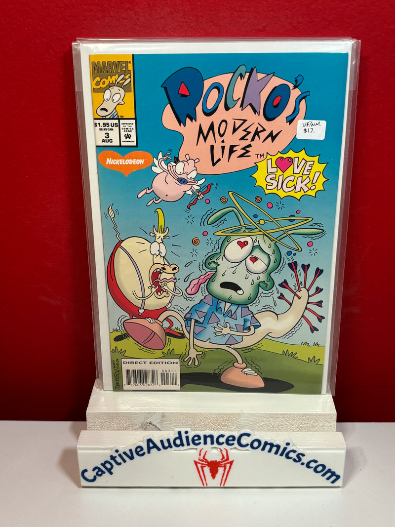 Rocko's Modern Life #3 - VF/NM