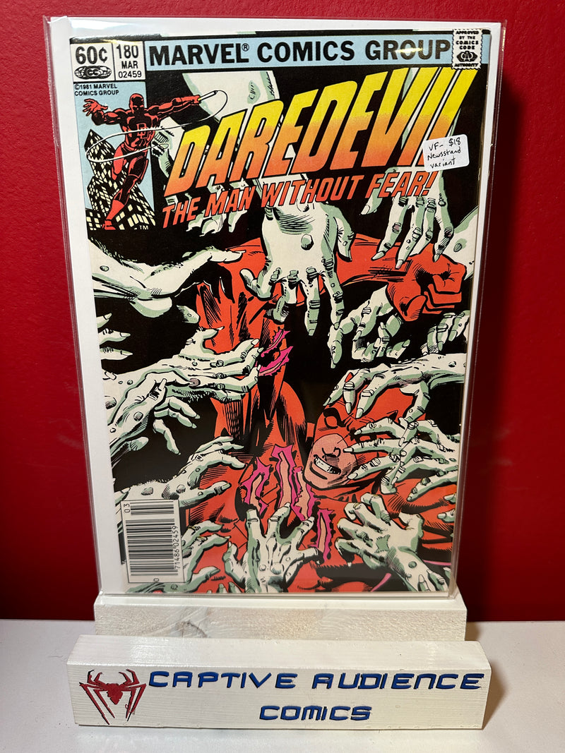 Daredevil, Vol. 1 #180 - Newsstand Variant - VF-