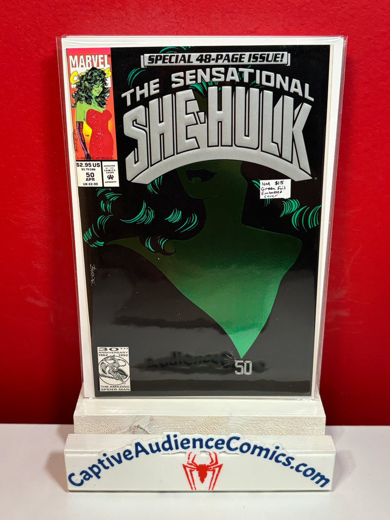 Sensational She-Hulk, The Vol. 1 #50 - Green Foil Embossed Cover - NM